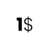 1$