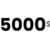 5000$